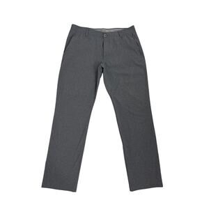 Under Armour Drive Tapered Athletic Chino Gray Pants Size Men's 36/32